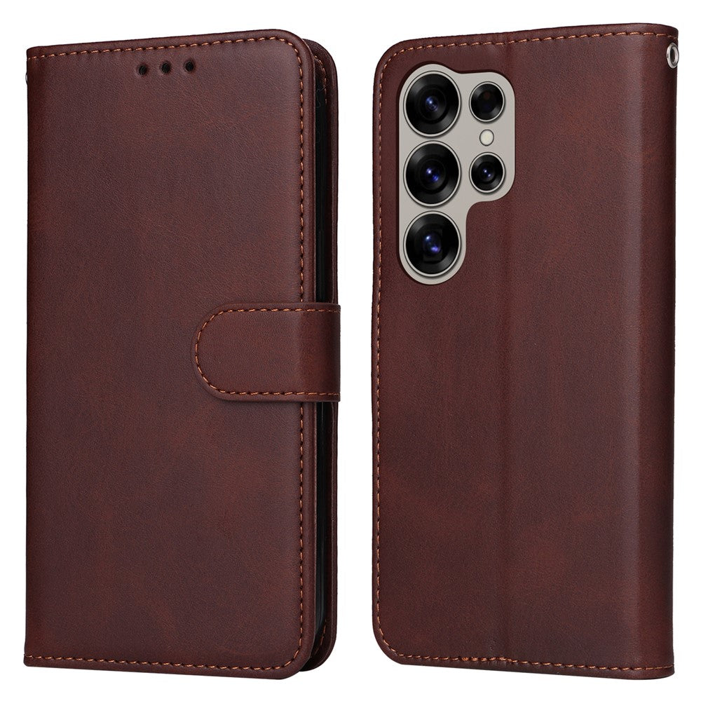 For Samsung Galaxy S25 Ultra Case Wallet PU Leather Folio Flip Phone Cover