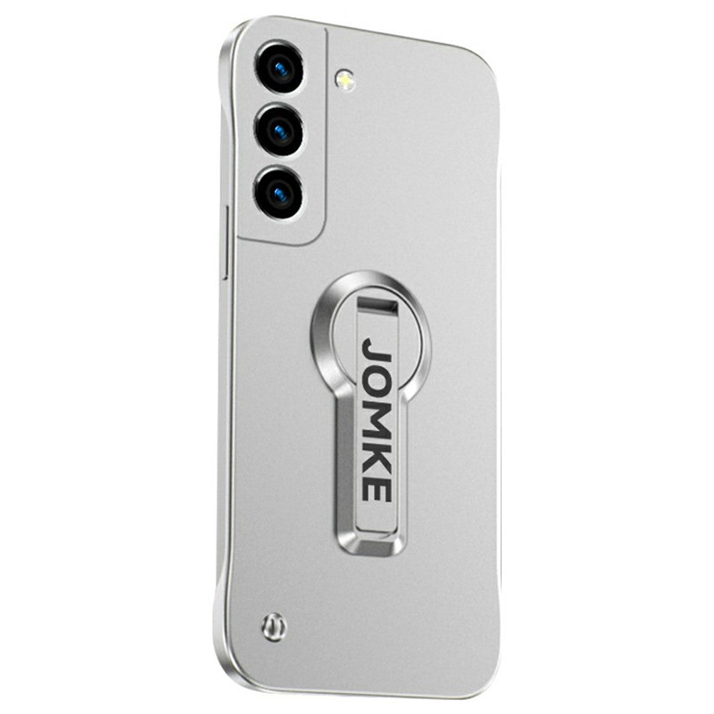 For Samsung Galaxy S23+ Case Hard PC Frameless Baking Paint Kickstand Phone Cover