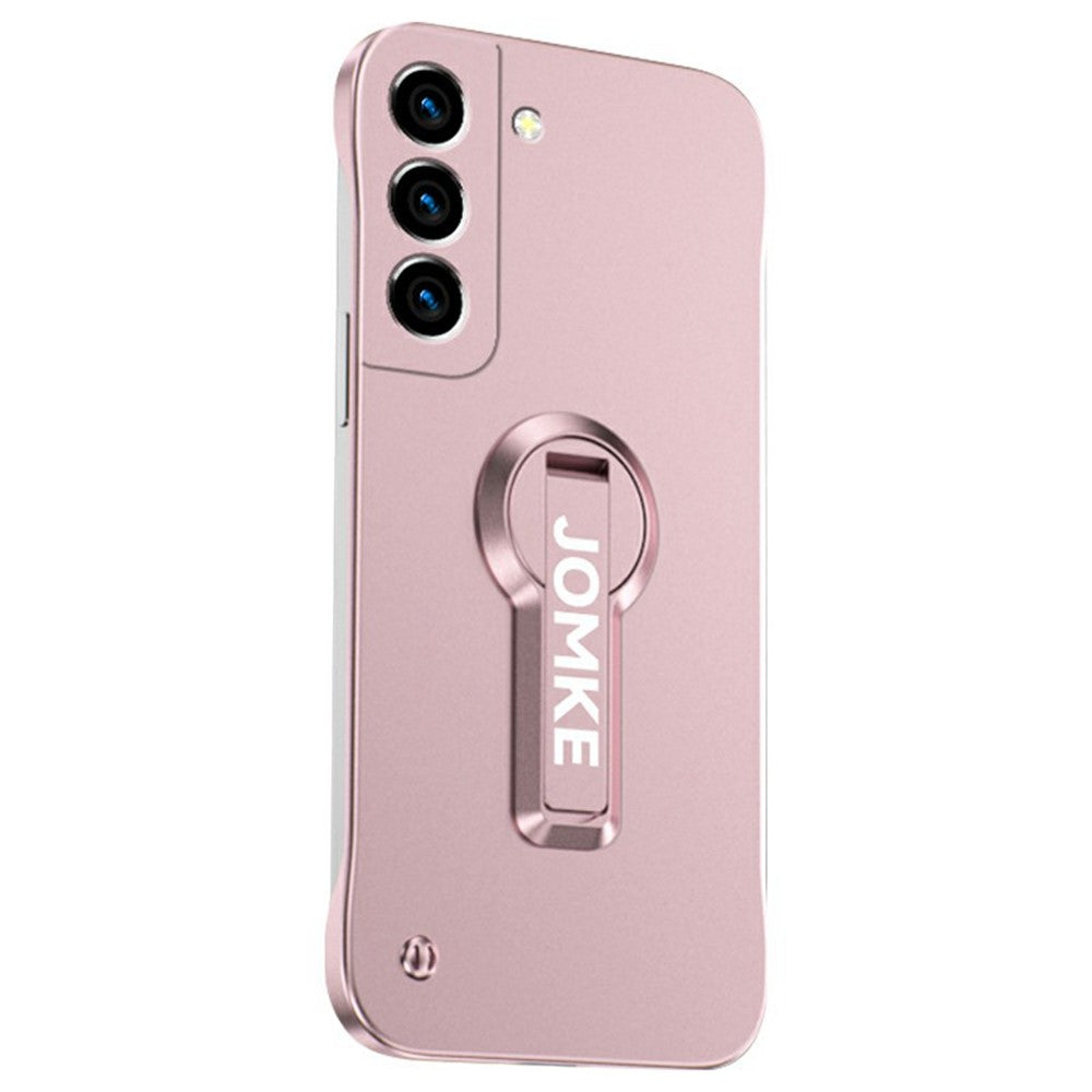 For Samsung Galaxy S23+ Case Hard PC Frameless Baking Paint Kickstand Phone Cover