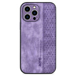 AZNS For iPhone 12 Pro 6.1 inch Anti-scratch PU Leather+TPU Phone Cover Imprinted Pattern Cell Phone Case