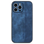 AZNS For iPhone 12 Pro 6.1 inch Anti-scratch PU Leather+TPU Phone Cover Imprinted Pattern Cell Phone Case