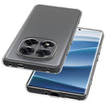For Xiaomi Redmi Note 14 Pro+ 5G Clear Phone Case Ultra-Thin Flexible TPU Back Cover