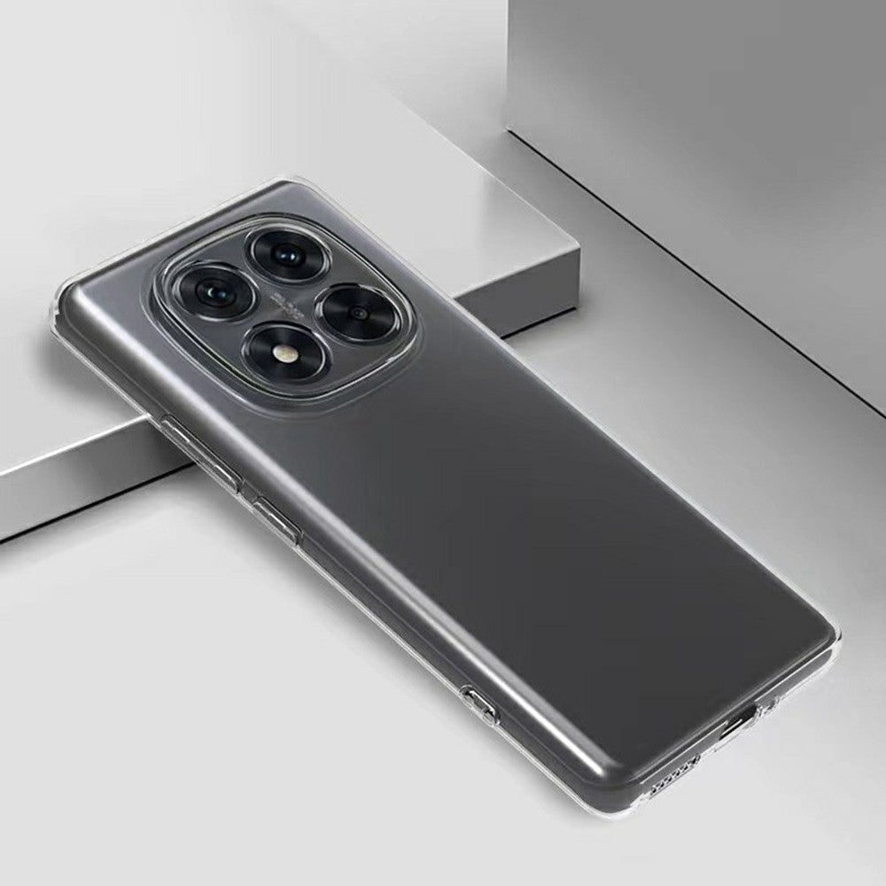 For Xiaomi Redmi Note 14 Pro+ 5G Clear Phone Case Ultra-Thin Flexible TPU Back Cover