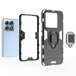 For Xiaomi 14T Pro Case PC+TPU Protective Phone Cover with Ring Kickstand