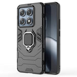 For Xiaomi 14T Pro Case PC+TPU Protective Phone Cover with Ring Kickstand