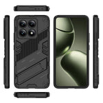 For Xiaomi 14T Case PC+TPU Shockproof Phone Cover with Kickstand