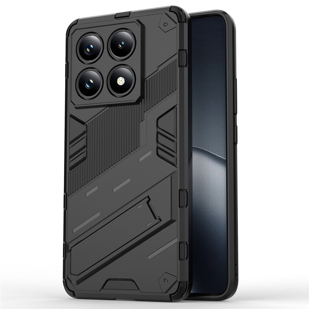 For Xiaomi 14T Pro Case PC+TPU Shockproof Phone Cover with Kickstand