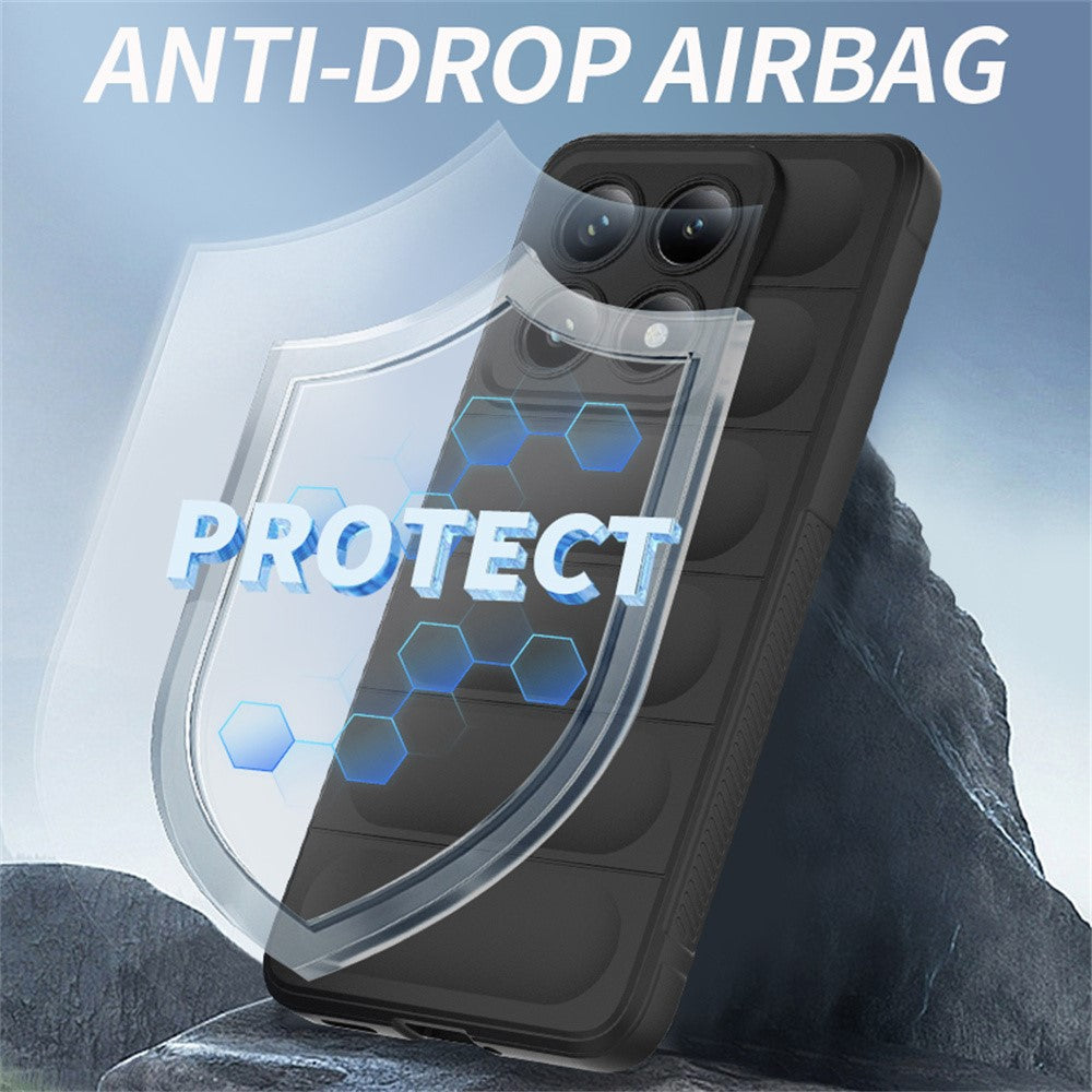 For Xiaomi 14T Case Anti-Drop Soft TPU Rugged Phone Back Cover