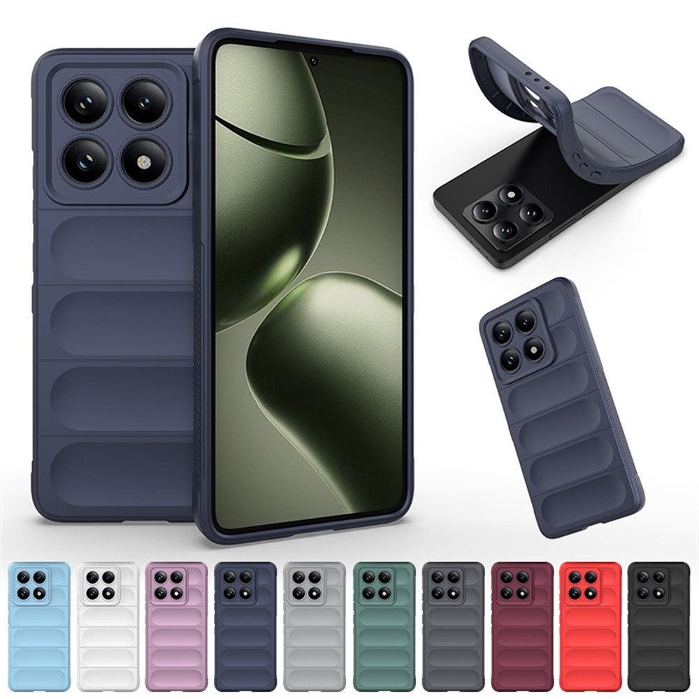 For Xiaomi 14T Case Anti-Drop Soft TPU Rugged Phone Back Cover