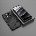 For Xiaomi Redmi Note 14 Pro+ 5G Case PC+TPU Shockproof Phone Cover with Kickstand