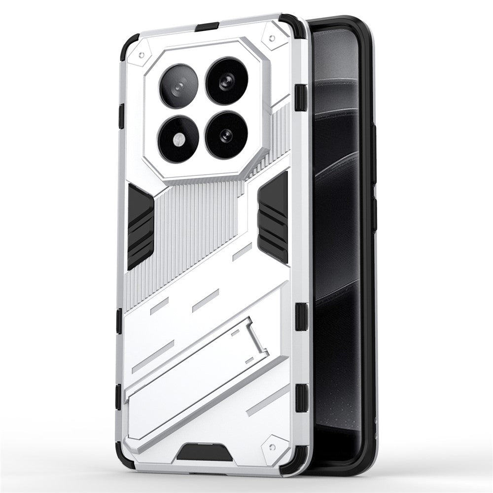 For Xiaomi Redmi Note 14 Pro+ 5G Case PC+TPU Shockproof Phone Cover with Kickstand
