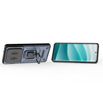 For Xiaomi Redmi Note 14 Pro+ 5G Case PC+TPU Kickstand Phone Protector with Lens Cover