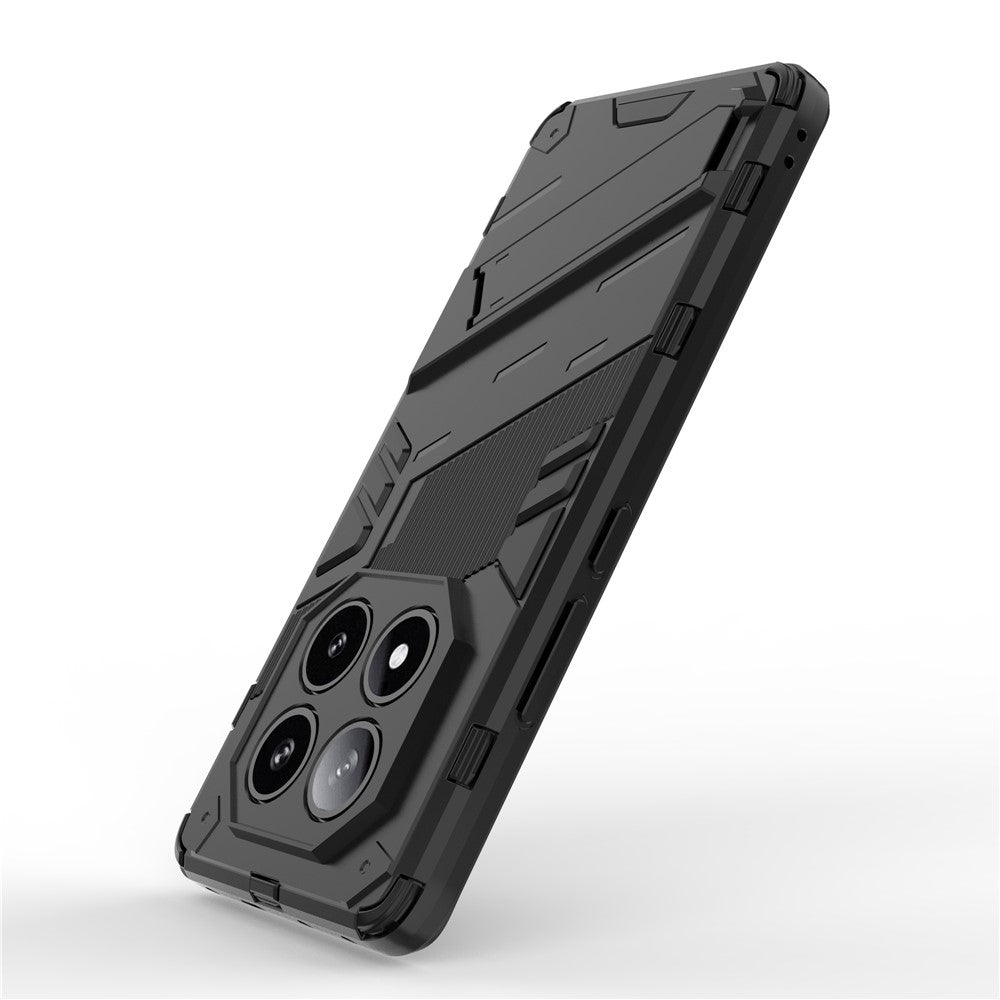 For Xiaomi Redmi Note 14 Pro 5G / Poco X7 5G Case PC+TPU Shockproof Phone Cover with Kickstand