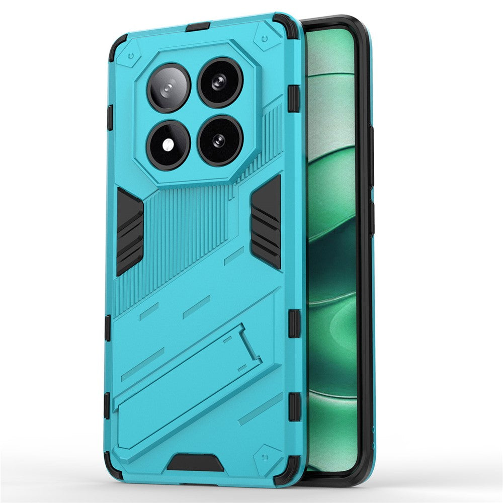 For Xiaomi Redmi Note 14 Pro 5G / Poco X7 5G Case PC+TPU Shockproof Phone Cover with Kickstand