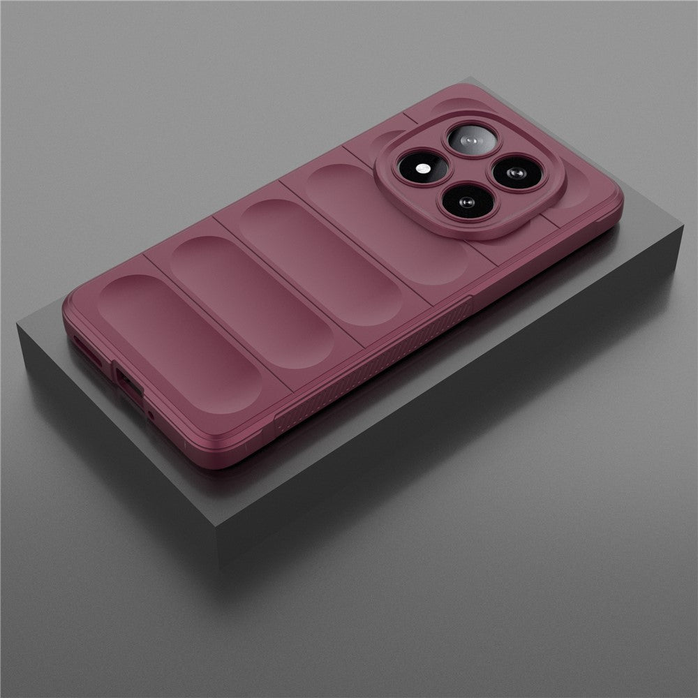 For Xiaomi Redmi Note 14 Pro 5G / Poco X7 5G Case Anti-Drop Soft TPU Rugged Phone Back Cover