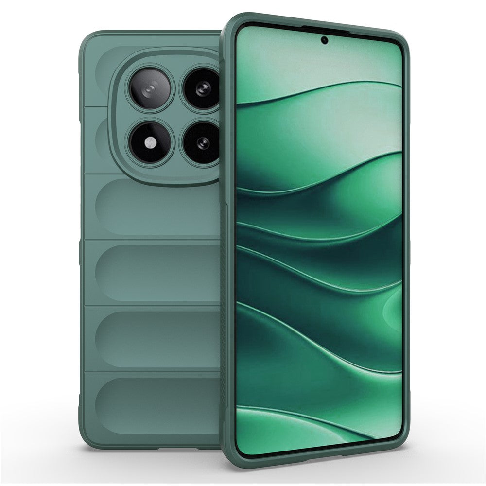 For Xiaomi Redmi Note 14 Pro 5G / Poco X7 5G Case Anti-Drop Soft TPU Rugged Phone Back Cover