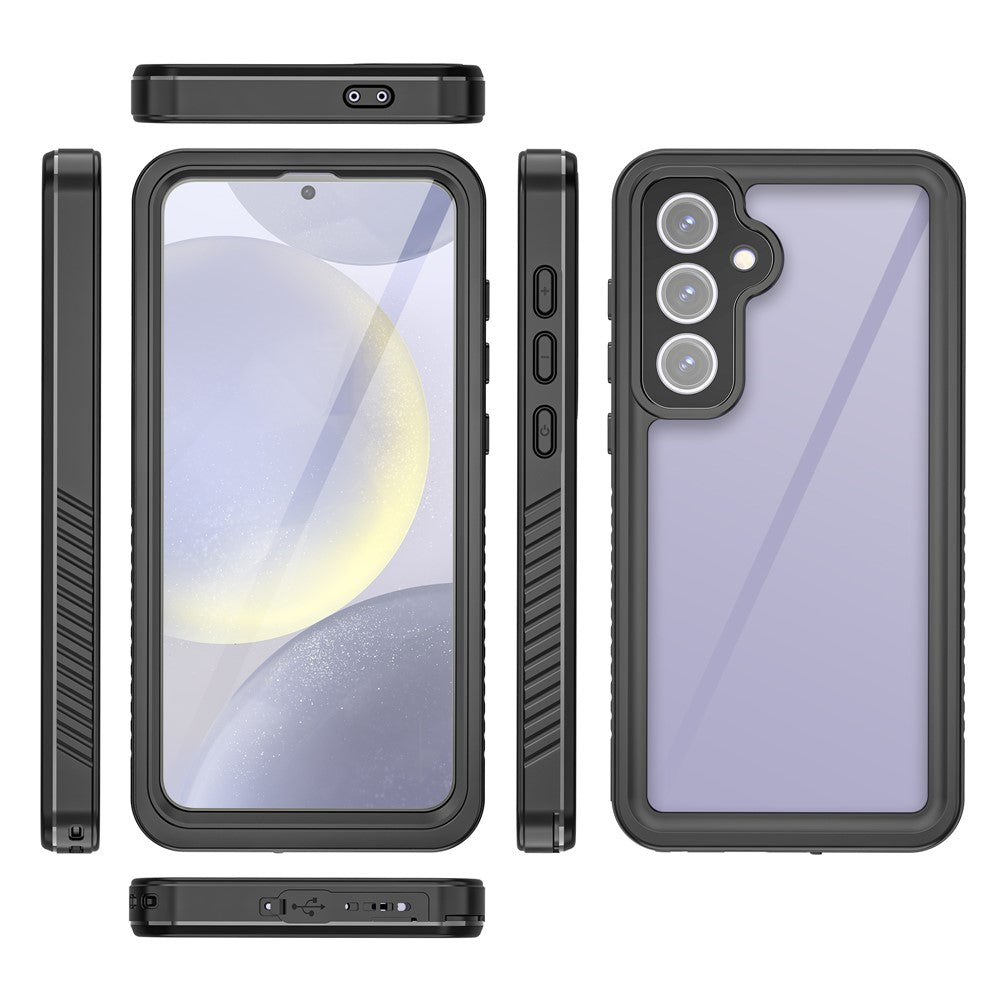 REDPEPPER FS-serien til Samsung Galaxy S24 FE Etui IP68 Vandtæt Telefoncover med Klar Bagside