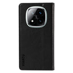 YIKATU YK-006 For Xiaomi Redmi Note 14 Pro+ 5G / Note 14 Pro 5G / Poco X7 5G Wallet Case Litchi Grain Leather Phone Cover