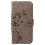 For Xiaomi Redmi Note 14 Pro+ 5G / Note 14 Pro 5G / Poco X7 5G PU Leather Cases Flower Pattern Wallet Stand Phone Cover with Strap