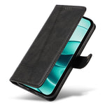 For Xiaomi Redmi Note 14 Pro+ 5G / Note 14 Pro 5G / Poco X7 5G Case Flip Wallet T-Shape Lines Leather Phone Cover