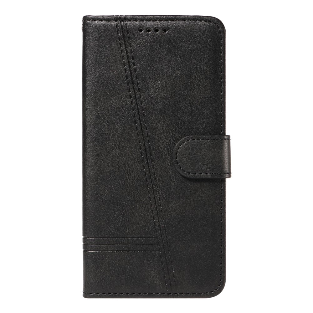 For Xiaomi Redmi Note 14 Pro+ 5G / Note 14 Pro 5G / Poco X7 5G Case Flip Wallet T-Shape Lines Leather Phone Cover