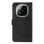 For Xiaomi Redmi Note 14 Pro+ 5G / Note 14 Pro 5G / Poco X7 5G Case Flip Wallet T-Shape Lines Leather Phone Cover
