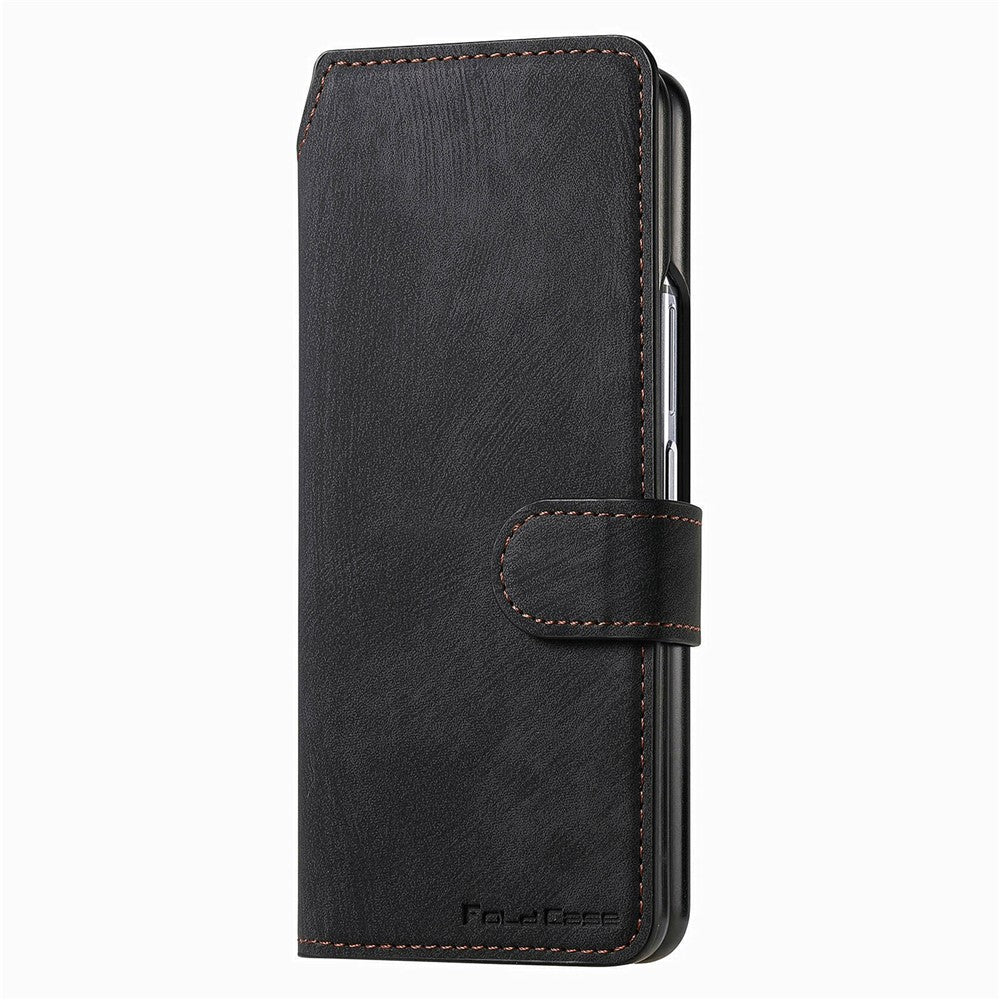 CASENEO Läderfodral för Samsung Galaxy Z Fold3 5G, 2-i-1, Magnetiskt, Avtagbart Plånboksfodral