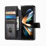 CASENEO Läderfodral för Samsung Galaxy Z Fold3 5G, 2-i-1, Magnetiskt, Avtagbart Plånboksfodral