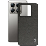 IMAK Ruiyi Series for Xiaomi 14T Pro Case Fabric Texture Leather+PC Phone Back Cover