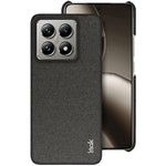 IMAK Ruiyi Series for Xiaomi 14T Pro Case Fabric Texture Leather+PC Phone Back Cover