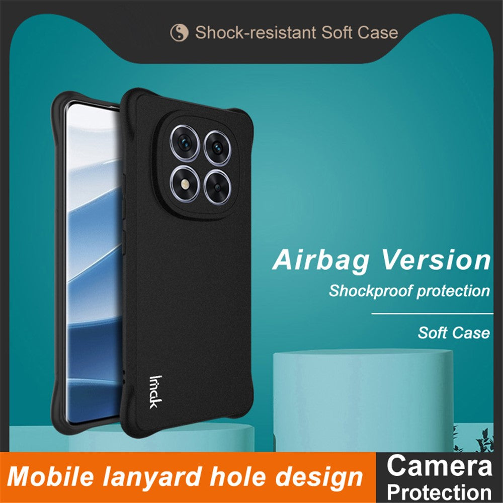 IMAK For Xiaomi Redmi Note 14 Pro 5G / Poco X7 5G Case TPU Phone Cover Airbag Shockproof Protection