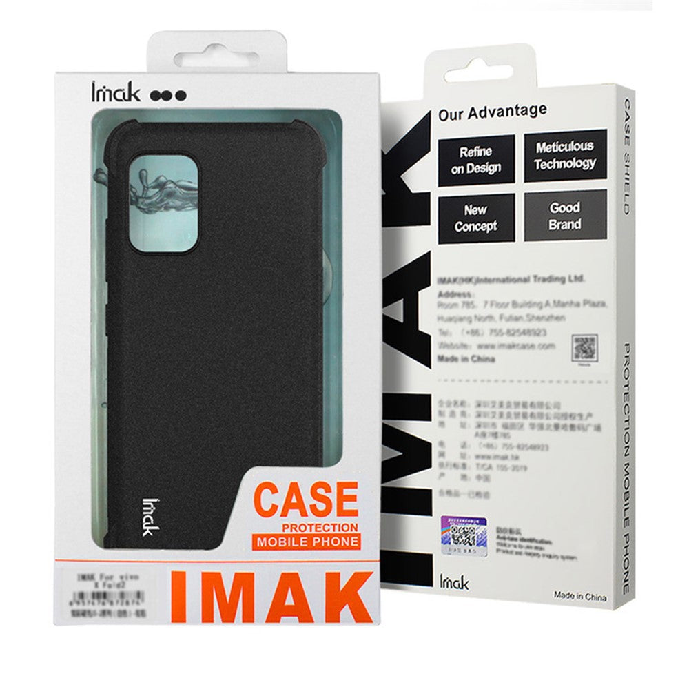 IMAK For Xiaomi Redmi Note 14 Pro+ 5G Case TPU Phone Cover Airbag Shockproof Protection