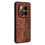 AZNS For Xiaomi Redmi Note 14 Pro+ 5G Case Protective PU Leather Covered TPU Phone Shell