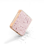 For Samsung Galaxy Z Flip7 FE 5G / Z Flip6 5G Case Electroplating Phone Cover Glitter Surface Design PU+TPU Protective Case