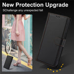 SY-003 Til Samsung Galaxy S25+ Etui PU Læder Stand View Telefonpung Cover med Håndrem