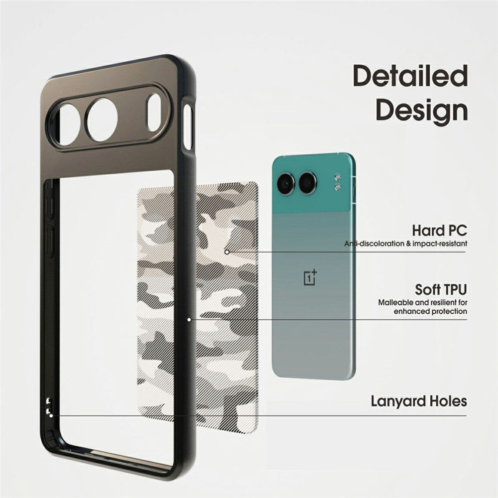 IBMRS For OnePlus Nord 4 Case TPU + PC Heavy Duty Shockproof Phone Cover Camera Protection