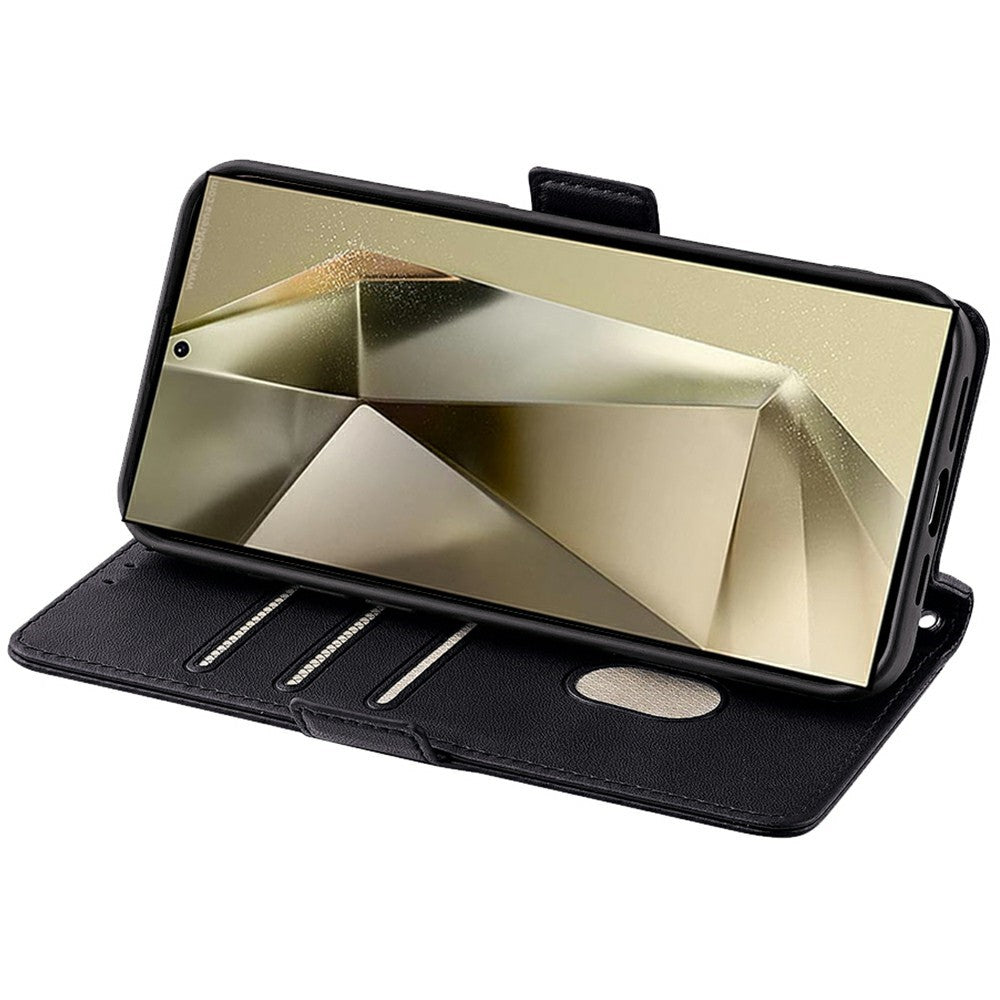 For Xiaomi Redmi Note 13 Pro 4G  /  Poco M6 Pro 4G Leather Wallet Case RFID Blocking Stand Cover with Hand Strap