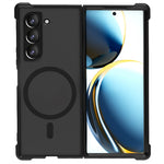 Til Samsung Galaxy Z Fold5 5G magnetisk cover TPU+PC mat telefoncover