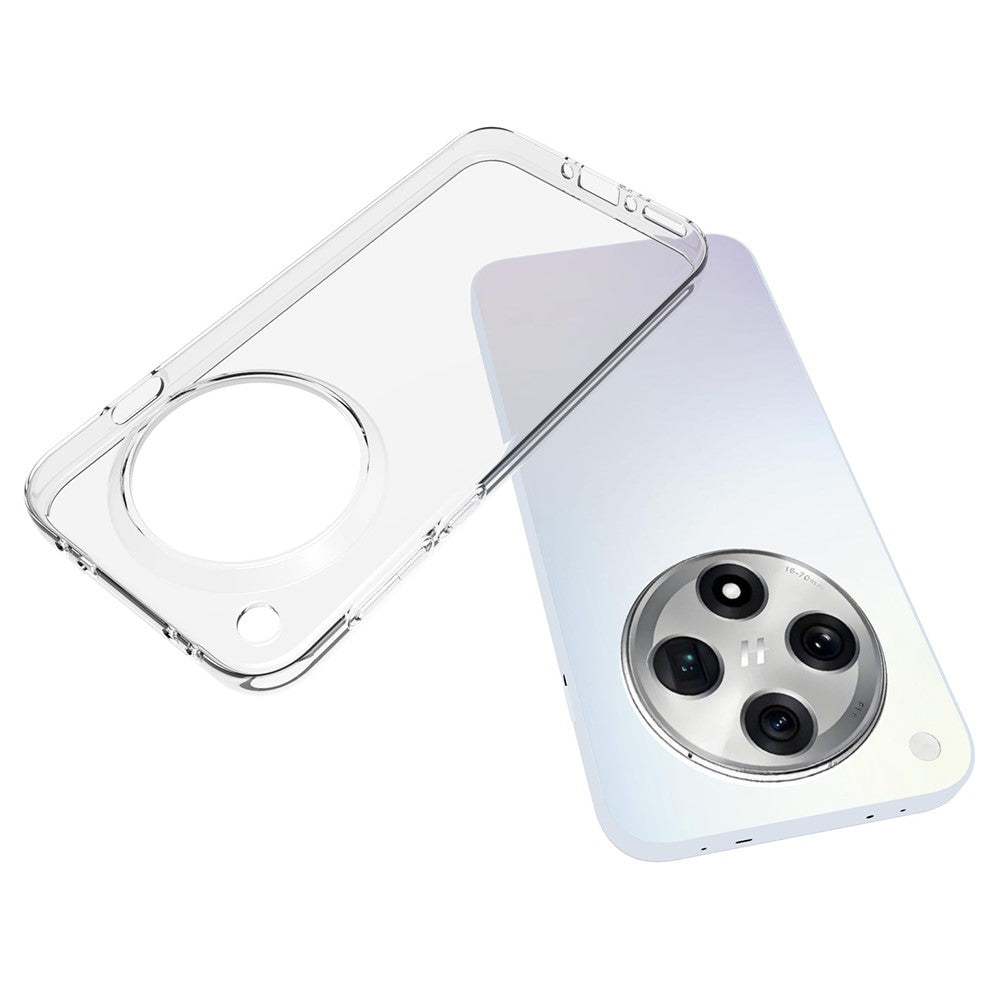 For Oppo Find X8 5G Clear Phone Case Watermark-Resistant TPU Back Cover