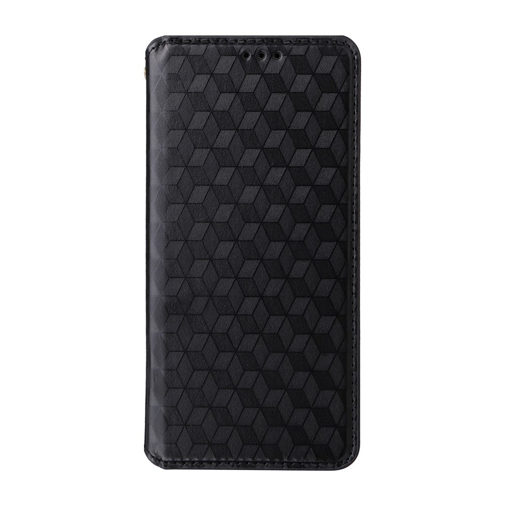 For Xiaomi Note 14 Pro+ 5G / Note 14 Pro 5G / Poco X7 5G Wallet Case Rhombus Imprinted Leather Phone Cover