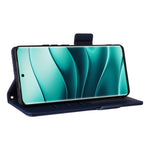 For Xiaomi Note 14 Pro+ 5G / Note 14 Pro 5G / Poco X7 5G Case with Wrist Strap Litchi Texture PU Leather Wallet Phone Cover