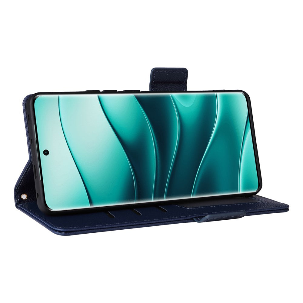 For Xiaomi Note 14 Pro+ 5G / Note 14 Pro 5G / Poco X7 5G Case with Wrist Strap Litchi Texture PU Leather Wallet Phone Cover