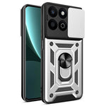 Til Honor X7c 5G / X7c 4G / 200 Smart 5G Cover med Skydelågs-Kamera-Beskyttelse PC+TPU Kickstand Telefoncover