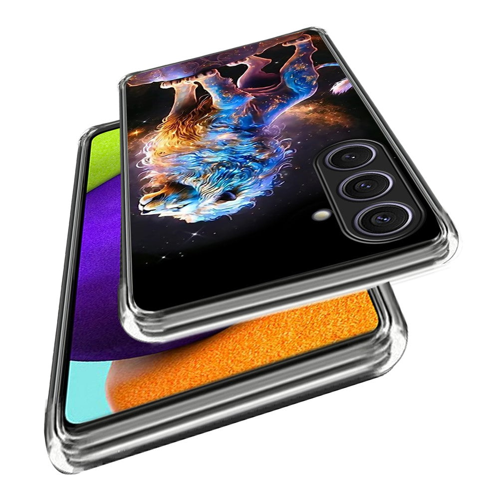For Samsung Galaxy S25+ Case Pattern Printed Shockproof TPU Phone Cover