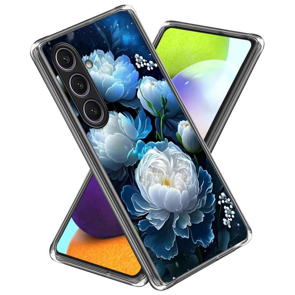 For Samsung Galaxy S25+ Case Pattern Printed Shockproof TPU Phone Cover