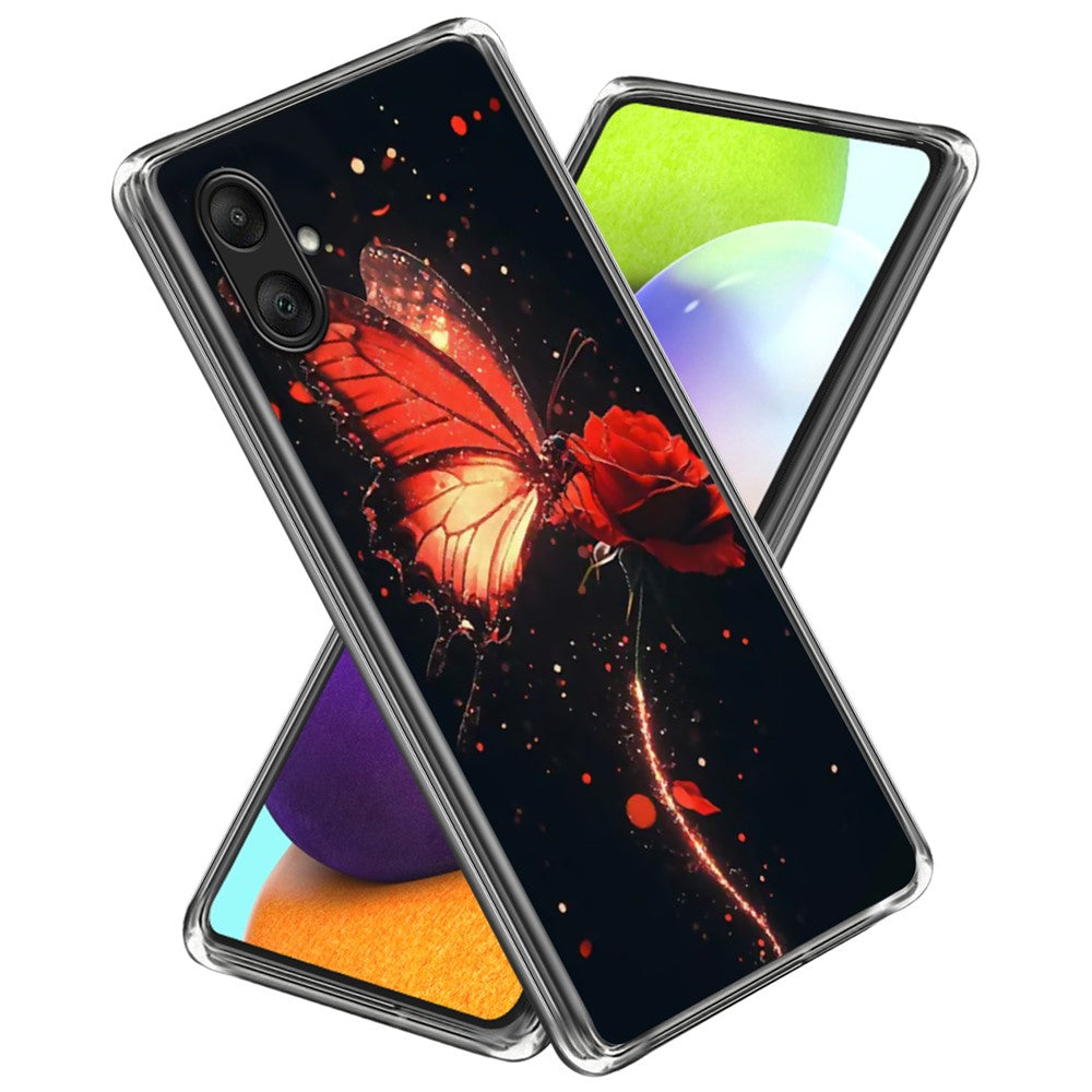 Til Samsung Galaxy A06 4G Etui, Mønstertrykt Stødsikkert TPU Telefoncover