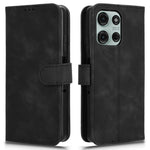 For Motorola Moto G75 5G Leather Case Skin-Feel Anti-Drop Wallet Flip Phone Cover