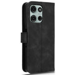 For Motorola Moto G75 5G Leather Case Skin-Feel Anti-Drop Wallet Flip Phone Cover