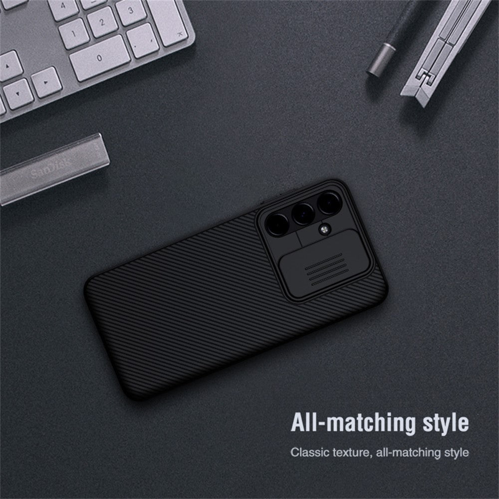NILLKIN Camshield til Samsung Galaxy A16 5G etui hårdt PC-telefoncover med skydelåg til kamera