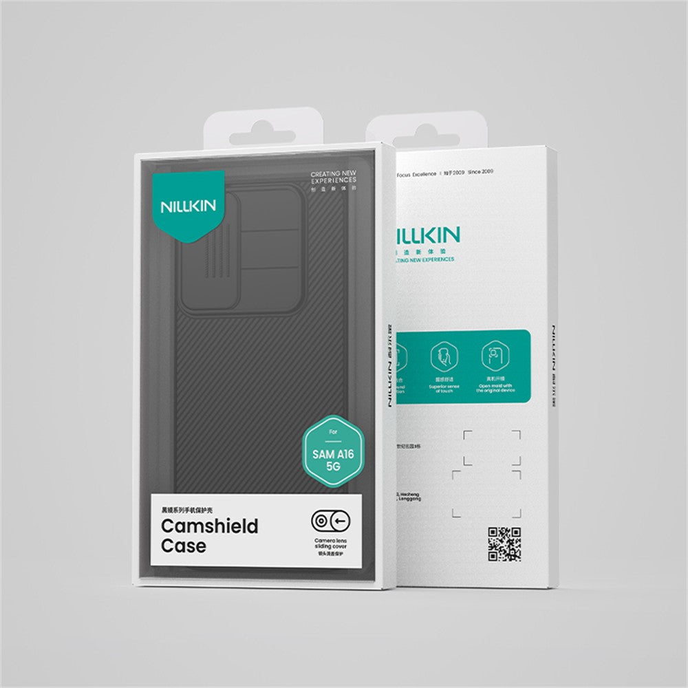 NILLKIN Camshield til Samsung Galaxy A16 5G etui hårdt PC-telefoncover med skydelåg til kamera